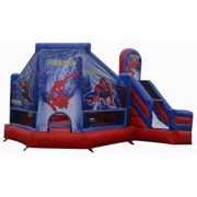 used bouncy castles for sale spiderman